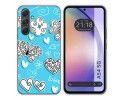 Funda Silicona para Samsung Galaxy A54 5G diseño Mariposas Dibujos