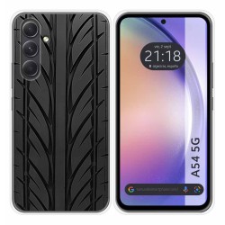 Funda Silicona para Samsung Galaxy A54 5G diseño Neumatico Dibujos