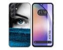 Funda Silicona para Samsung Galaxy A54 5G diseño Ojo Dibujos