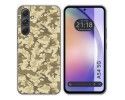 Funda Silicona para Samsung Galaxy A54 5G diseño Sand Camuflaje Dibujos