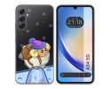 Funda Silicona Transparente para Samsung Galaxy A34 5G diseño Cabra Dibujos