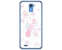 Funda Gel Tpu para Oukitel K5000 Diseño Flores Minimal Dibujos
