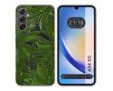 Funda Silicona Transparente para Samsung Galaxy A34 5G diseño Jungla Dibujos