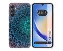 Funda Silicona Transparente para Samsung Galaxy A34 5G diseño Mandala Dibujos