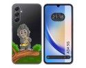 Funda Silicona Transparente para Samsung Galaxy A34 5G diseño Mono Dibujos