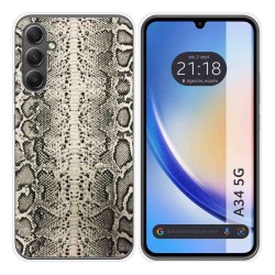 Funda Silicona para Samsung Galaxy A34 5G diseño Animal 01 Dibujos