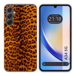 Funda Silicona para Samsung Galaxy A34 5G diseño Animal 03 Dibujos