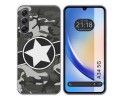 Funda Silicona para Samsung Galaxy A34 5G diseño Camuflaje 02 Dibujos
