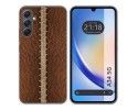 Funda Silicona para Samsung Galaxy A34 5G diseño Cuero 01 Dibujos