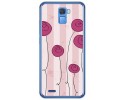 Funda Gel Tpu para Oukitel K5000 Diseño Flores Vintage Dibujos