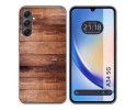 Funda Silicona para Samsung Galaxy A34 5G diseño Madera 02 Dibujos