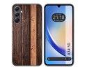 Funda Silicona para Samsung Galaxy A34 5G diseño Madera 05 Dibujos
