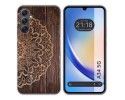 Funda Silicona para Samsung Galaxy A34 5G diseño Madera 06 Dibujos