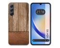 Funda Silicona para Samsung Galaxy A34 5G diseño Madera 09 Dibujos