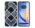 Funda Silicona para Samsung Galaxy A34 5G diseño Mármol 06 Dibujos