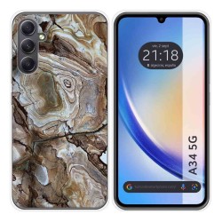 Funda Silicona para Samsung Galaxy A34 5G diseño Mármol 14 Dibujos