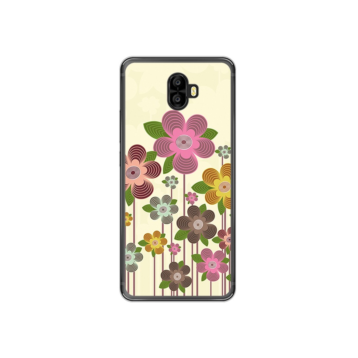 Funda Gel Tpu para Oukitel K8000 Diseño Primavera En Flor  Dibujos