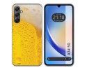 Funda Silicona para Samsung Galaxy A34 5G diseño Cerveza Dibujos