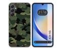 Funda Silicona para Samsung Galaxy A34 5G diseño Camuflaje Dibujos