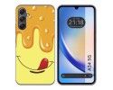 Funda Silicona para Samsung Galaxy A34 5G diseño Helado Vainilla Dibujos
