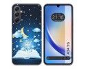 Funda Silicona para Samsung Galaxy A34 5G diseño Libro Cuentos Dibujos