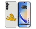 Funda Silicona para Samsung Galaxy A34 5G diseño Leones Dibujos
