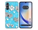 Funda Silicona para Samsung Galaxy A34 5G diseño Mariposas Dibujos