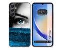 Funda Silicona para Samsung Galaxy A34 5G diseño Ojo Dibujos
