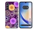 Funda Silicona para Samsung Galaxy A34 5G diseño Radial Dibujos