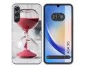 Funda Silicona para Samsung Galaxy A34 5G diseño Reloj Dibujos