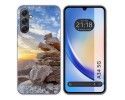 Funda Silicona para Samsung Galaxy A34 5G diseño Sunset Dibujos