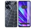 Funda Silicona Transparente para Realme C55 diseño Araña Dibujos