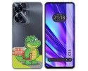 Funda Silicona Transparente para Realme C55 diseño Coco Dibujos