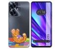 Funda Silicona Transparente para Realme C55 diseño Leopardo Dibujos