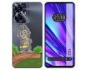 Funda Silicona Transparente para Realme C55 diseño Mono Dibujos