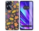 Funda Silicona Transparente para Realme C55 diseño Otoño Dibujos