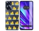 Funda Silicona Transparente para Realme C55 diseño Pato Dibujos