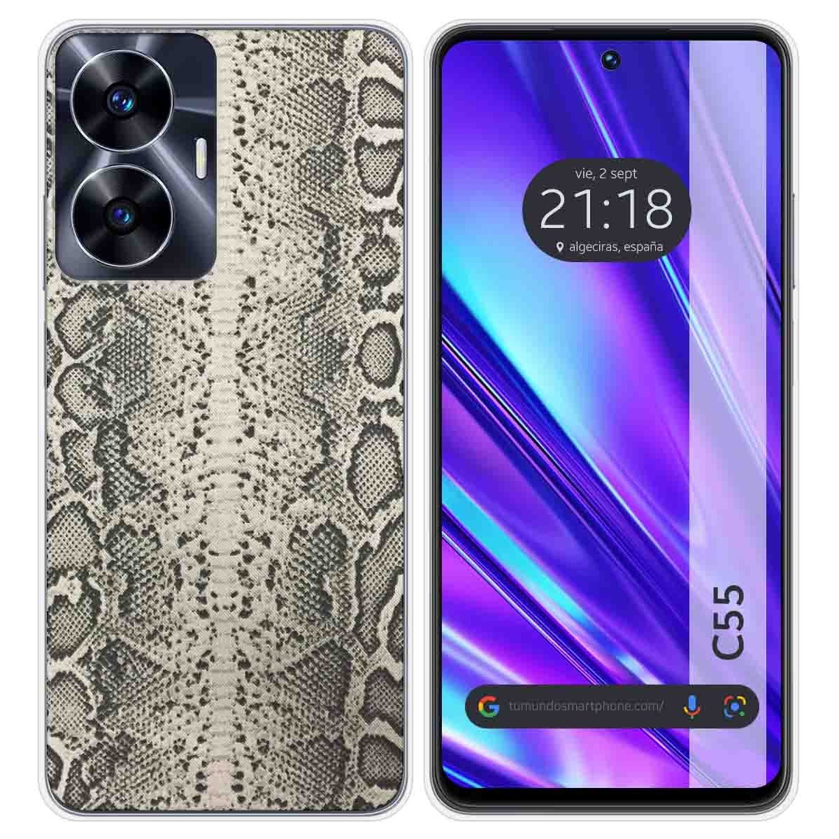 Funda Silicona para Realme C55 diseño Animal 01 Dibujos