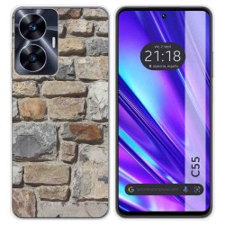 Funda Silicona para Realme C55 diseño Ladrillo 03 Dibujos