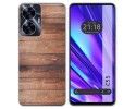 Funda Silicona para Realme C55 diseño Madera 02 Dibujos