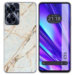 Funda Silicona para Realme C55 diseño Mármol 13 Dibujos