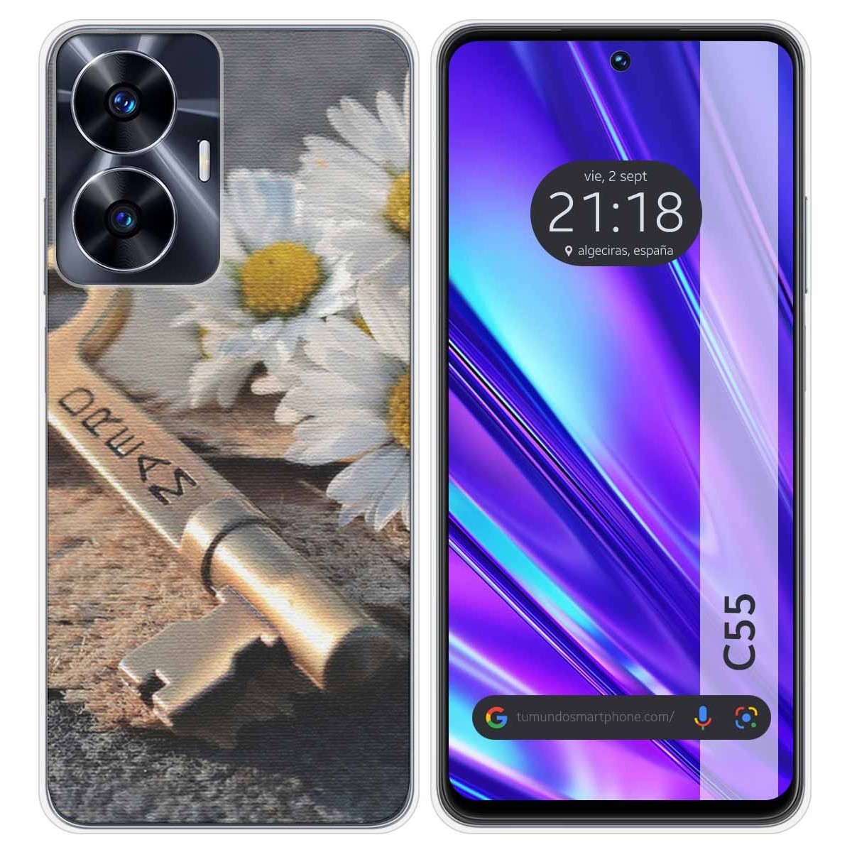 Funda Silicona para Realme C55 diseño Dream Dibujos