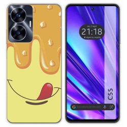 Funda Silicona para Realme C55 diseño Helado Vainilla Dibujos
