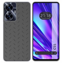 Funda Silicona para Realme C55 diseño Metal Dibujos