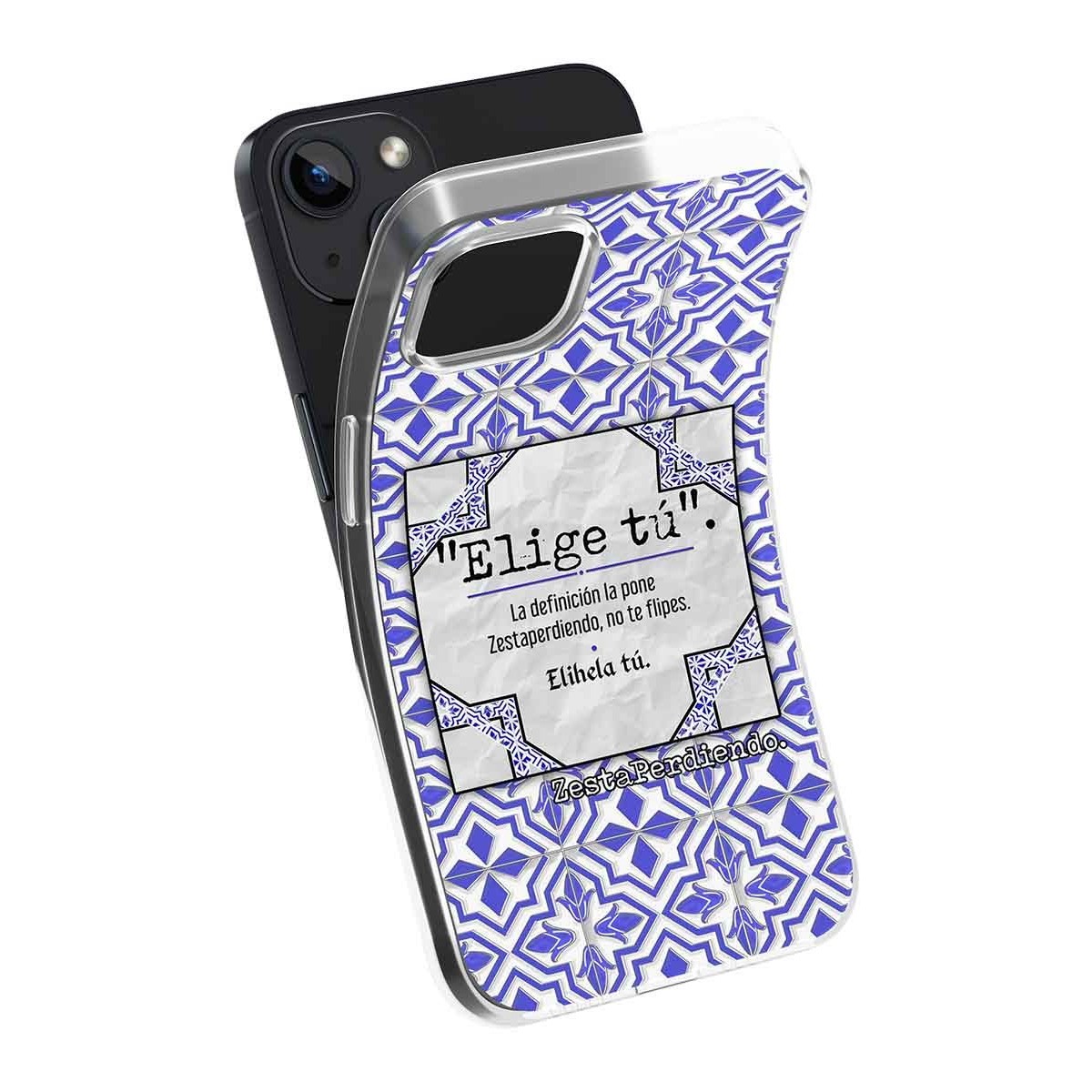 Funda Silicona diseño ZestaPerdiendo diseño Azulejo