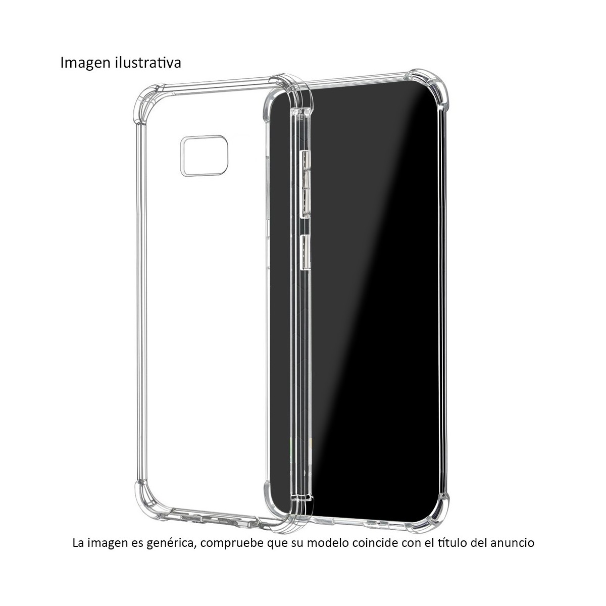 Funda Gel Tpu Anti-Shock Transparente para Huawei Mate 10 Lite