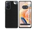 Pegatina Vinilo Autoadhesiva Textura Carbono compatible con Xiaomi Redmi Note 12 Pro 4G