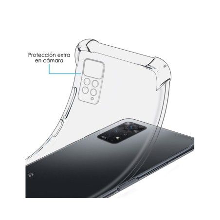 Funda Silicona Antigolpes Transparente compatible con Xiaomi Redmi Note 12 Pro 4G
