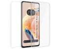 Funda Doble Transparente Pc + TPU Full Body 360 compatible con Xiaomi Redmi Note 12 Pro 4G