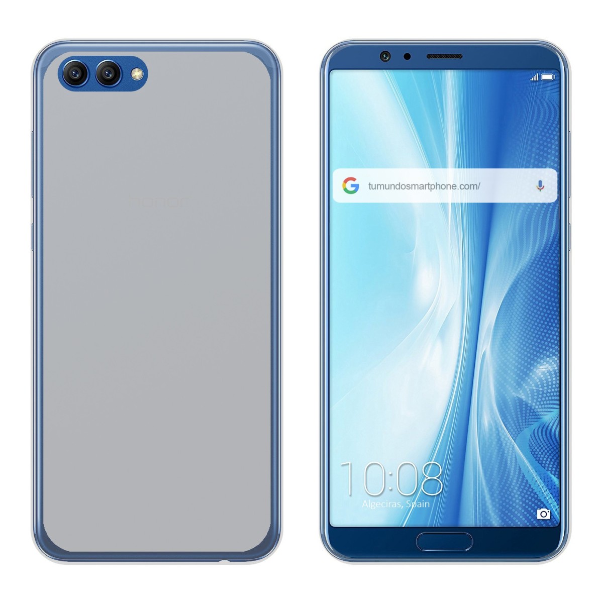 Funda Gel Tpu para Huawei Honor View 10 Color Transparente